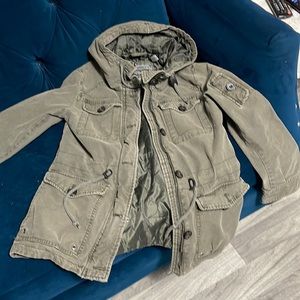 Levi’s army green coat